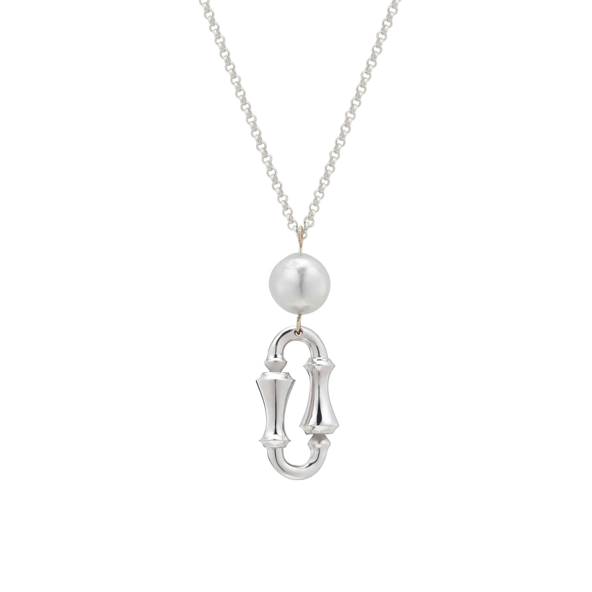 ARC T2 Necklace with an Akoya Pearl
